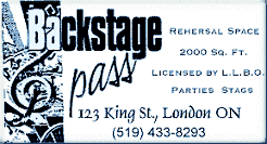 BackStage Pass