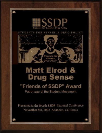 Friends of SSDP Award